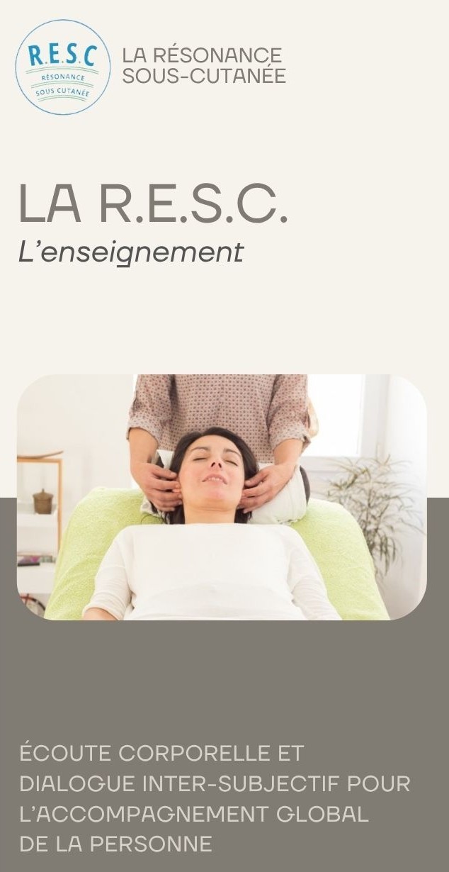 flyer RESC enseignement  - recto